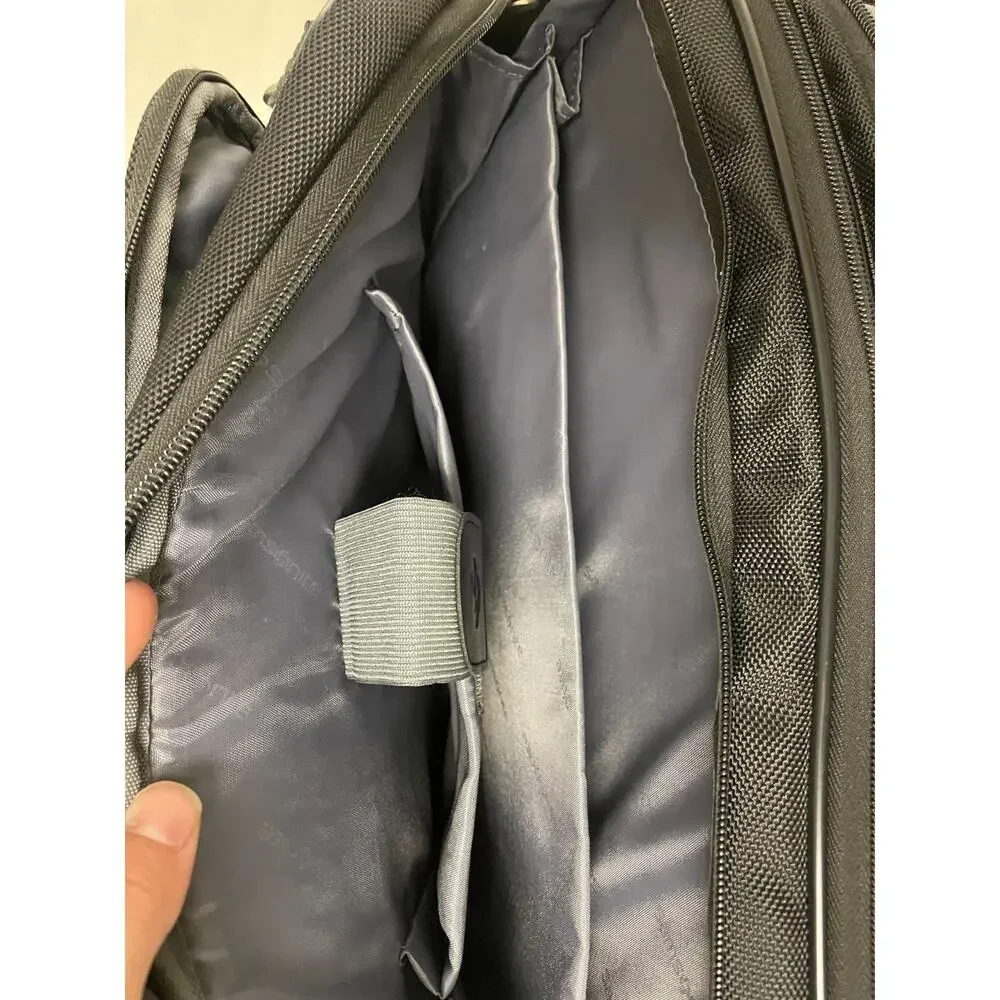 Samsonite Expandable Laptop/Messenger Bag Shoulder Strap Canvas Black
